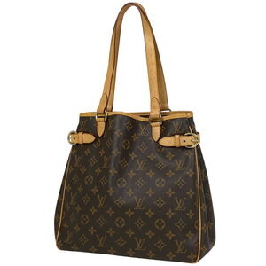 Louis Vuitton Batignolles Vertical Shoulder Bag Tote Monogram Brown